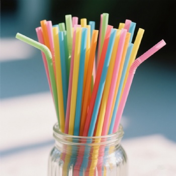 Custom 6mm 12mm Drinking Biodegradable Straw With Logo