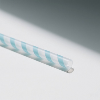 Pink Green PLA Compostable Disposable Boba Straws